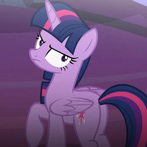 😔 Стикер «Twilight Sparkle» для Telegram