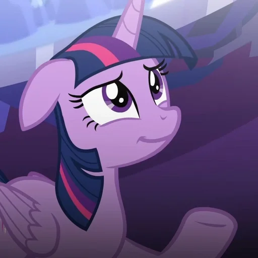 😔 Стикер «Twilight Sparkle» для Telegram