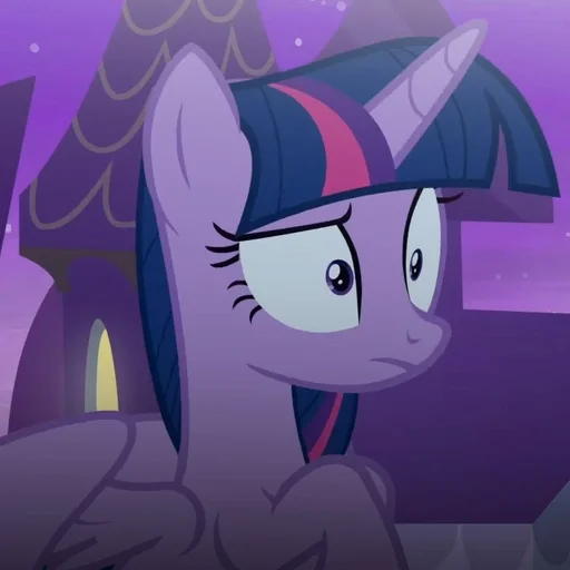 😔 Стикер «Twilight Sparkle» для Telegram