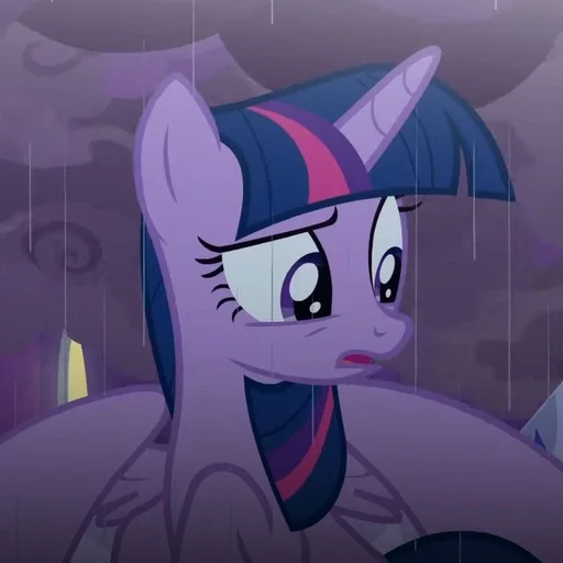 😔 Стикер «Twilight Sparkle» для Telegram