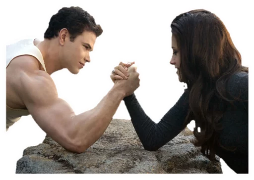 💪 Стикер «The Twilight Saga» для Telegram