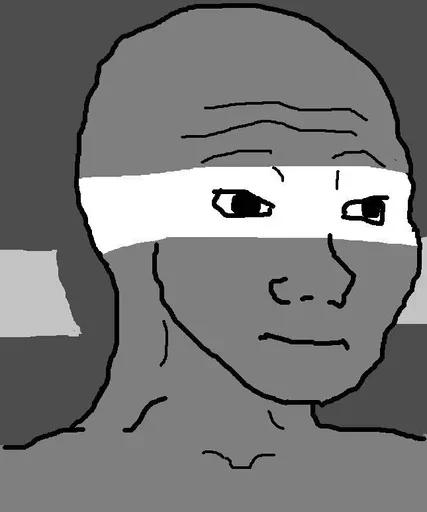 😳 Стикер «Wojak Party» для Telegram