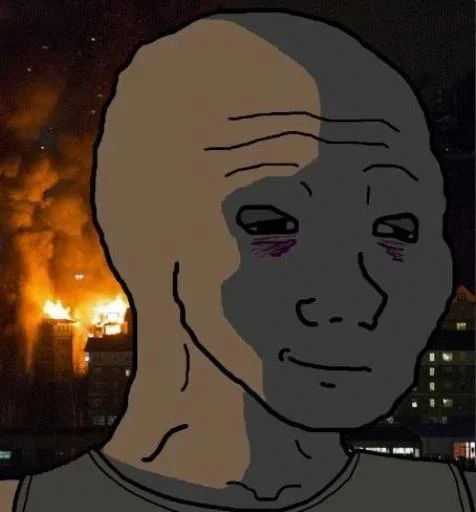 🍞 Стикер «Wojak Party» для Telegram