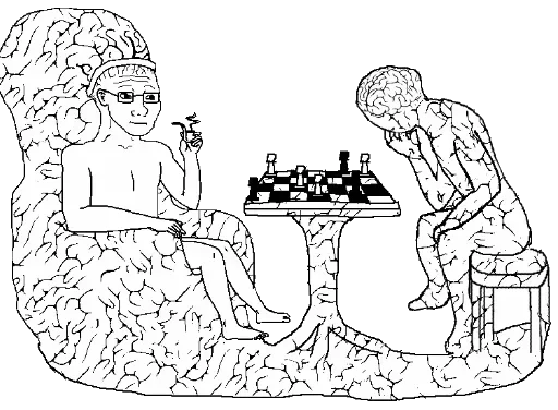 🧠 Стикер «Wojak Party» для Telegram