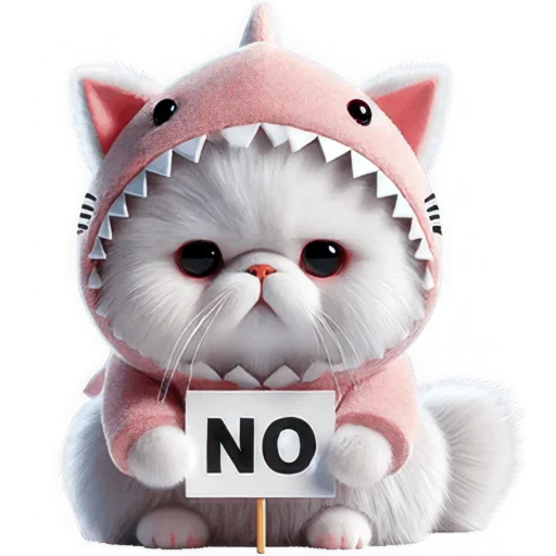 👎 Стикер «Парные акулы» для Telegram