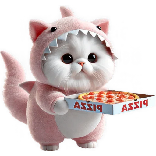 🫓 Стикер «Парные акулы» для Telegram