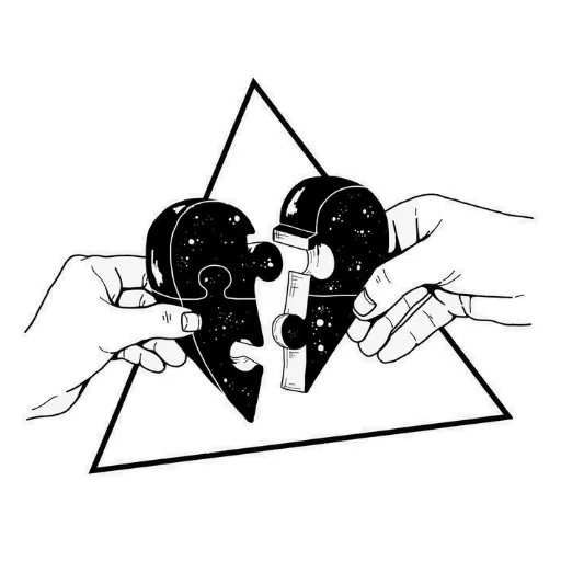 🧩 Стикер «Twin flame» для Telegram