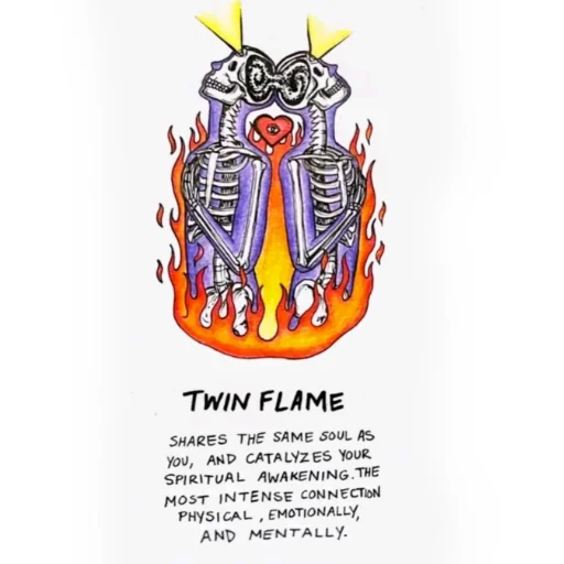 ❤️‍🔥 Стикер «Twin flame» для Telegram