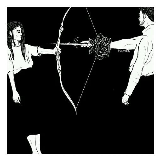 🏹 Стикер «Twin flame» для Telegram