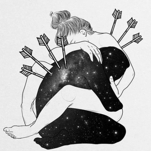 🏹 Стикер «Twin flame» для Telegram