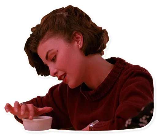 🤪 Стикер «Twin Peaks» для Telegram
