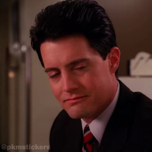 😶 Стикер «Twin Peaks» для Telegram