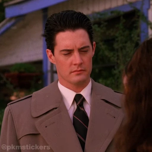 😐 Стикер «Twin Peaks» для Telegram