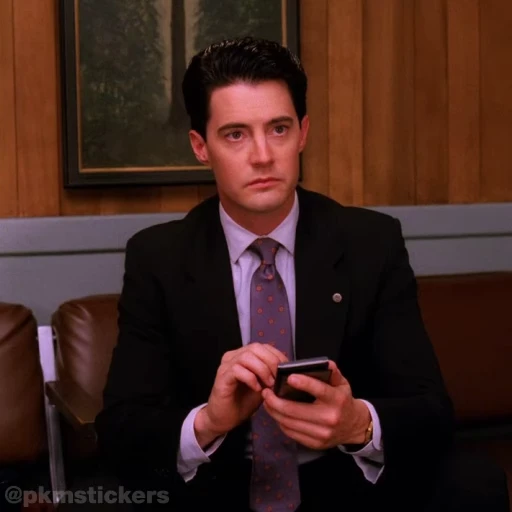 🤨 Стикер «Twin Peaks» для Telegram
