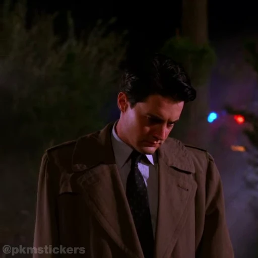 😶 Стикер «Twin Peaks» для Telegram