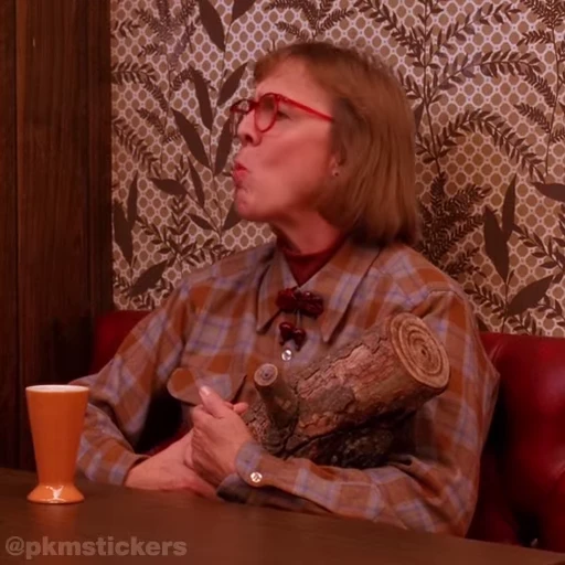 🪵 Стикер «Twin Peaks» для Telegram