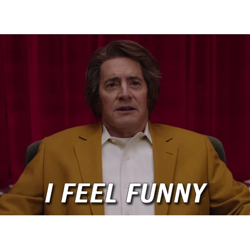 😛 Стикер «Twin Peaks The Return» для Telegram