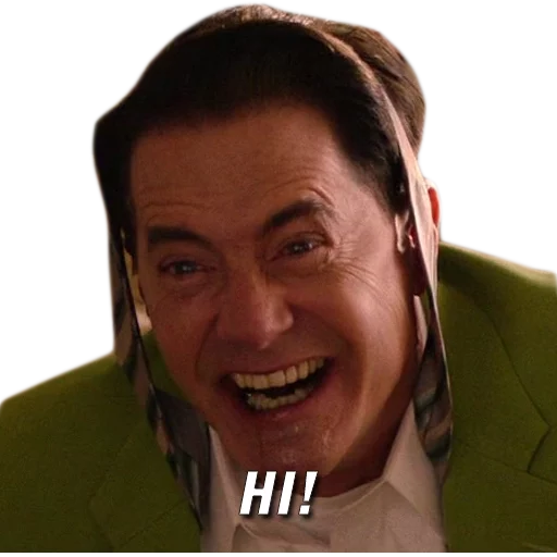 👋 Стикер «Twin Peaks The Return» для Telegram