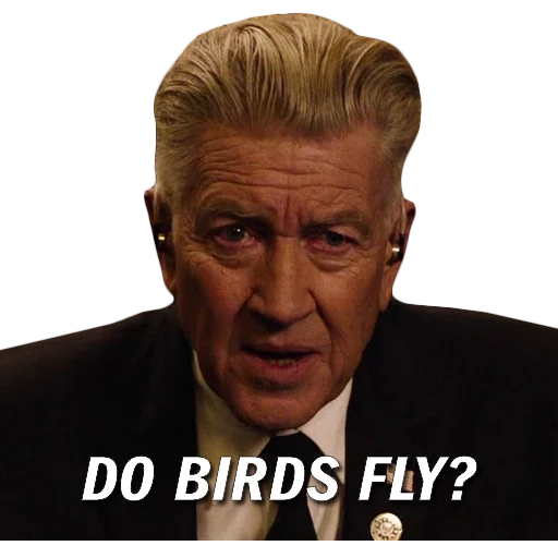 😏 Стикер «Twin Peaks The Return» для Telegram