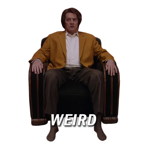 😳 Стикер «Twin Peaks The Return» для Telegram