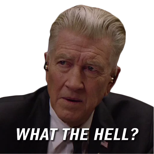 🤔 Стикер «Twin Peaks The Return» для Telegram