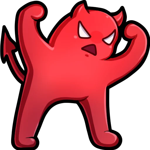 👿 Стикер «4ert0vkaaa_twitch» для Telegram