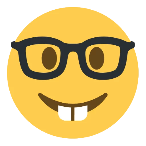 🤓 Стикер «Twitter Emoji» для Telegram