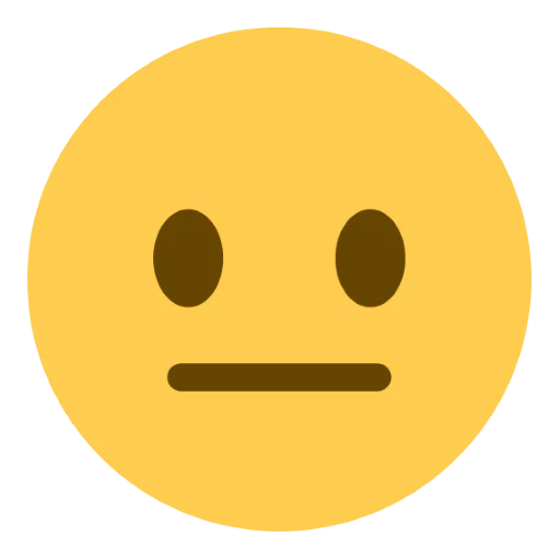 😐 Стикер «Twitter Emoji» для Telegram