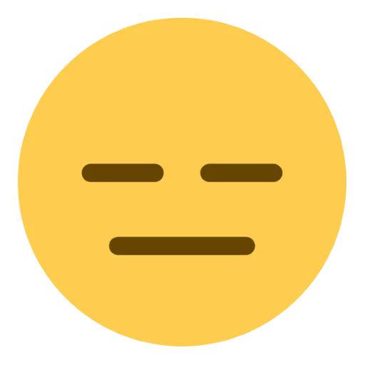 😑 Стикер «Twitter Emoji» для Telegram