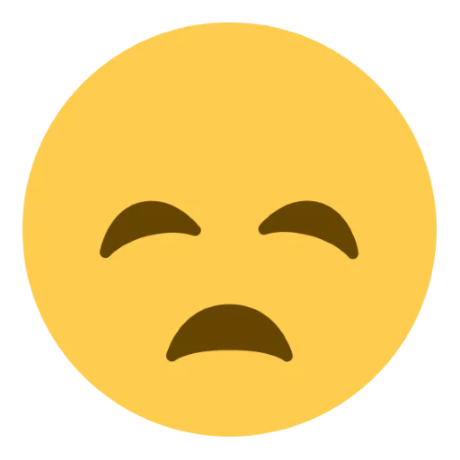 😞 Стикер «Twitter Emoji» для Telegram