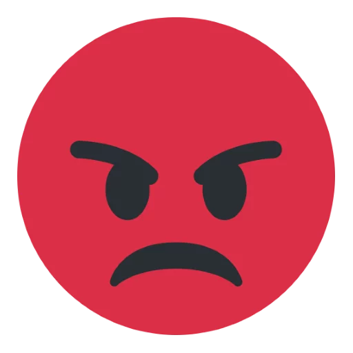 😡 Стикер «Twitter Emoji» для Telegram