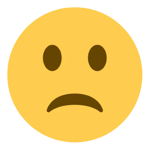 🙁 Стикер «Twitter Emoji» для Telegram