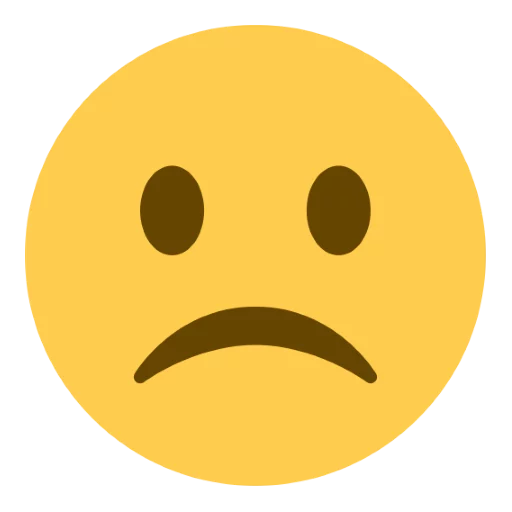 ☹ Стикер «Twitter Emoji» для Telegram