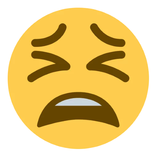 😫 Стикер «Twitter Emoji» для Telegram