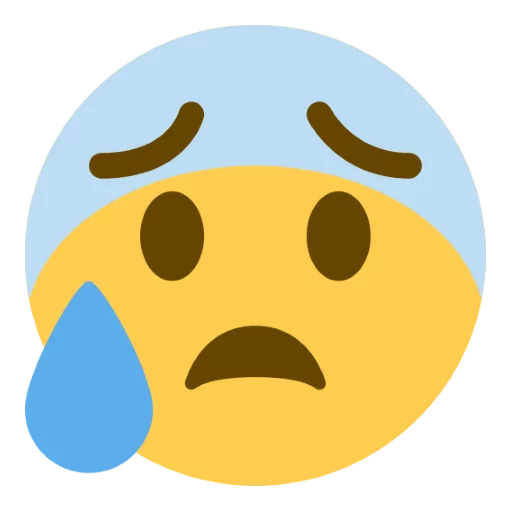 😰 Стикер «Twitter Emoji» для Telegram