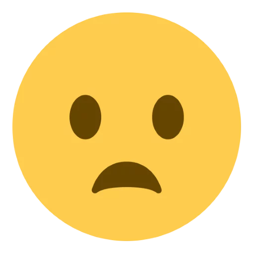 😦 Стикер «Twitter Emoji» для Telegram