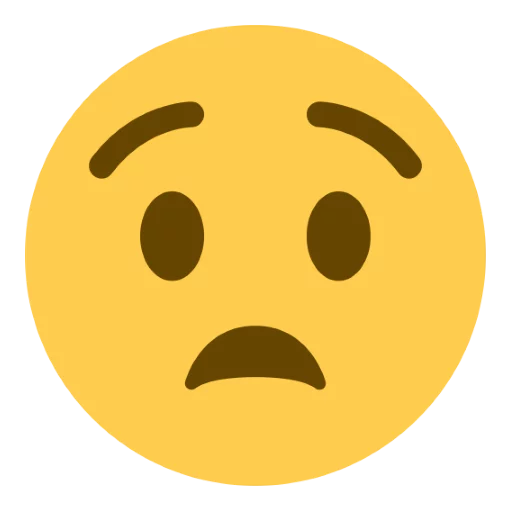 😧 Стикер «Twitter Emoji» для Telegram