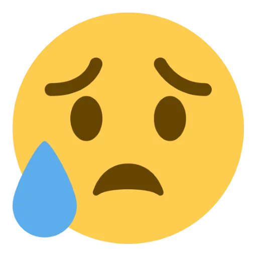 😥 Стикер «Twitter Emoji» для Telegram