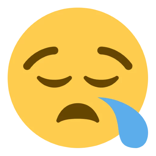 😪 Стикер «Twitter Emoji» для Telegram