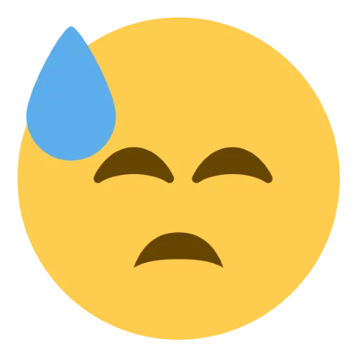 😓 Стикер «Twitter Emoji» для Telegram