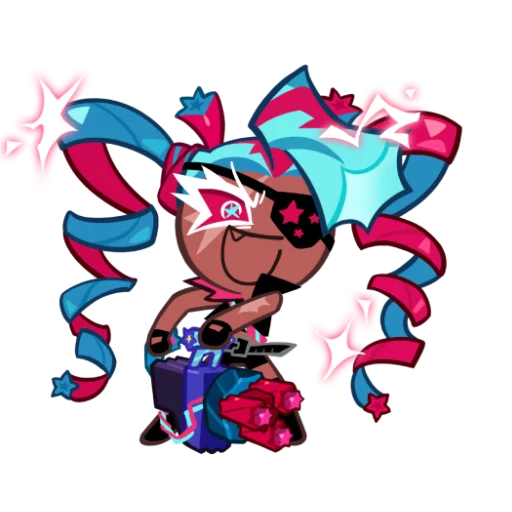 ⚡ Стикер «Twizzly Gummy Cookie» для Telegram