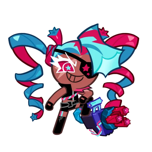 ⚡ Стикер «Twizzly Gummy Cookie» для Telegram