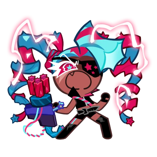 ⚡ Стикер «Twizzly Gummy Cookie» для Telegram