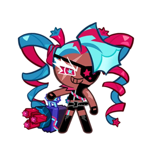 ⚡ Стикер «Twizzly Gummy Cookie» для Telegram