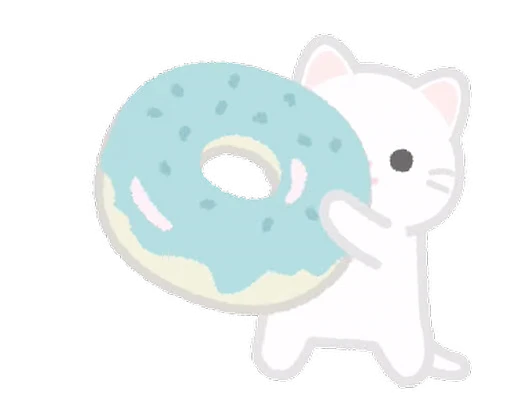 ⭐ Стикер «Two little cats» для Telegram
