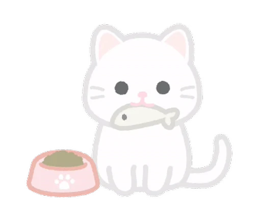 ⭐ Стикер «Two little cats» для Telegram