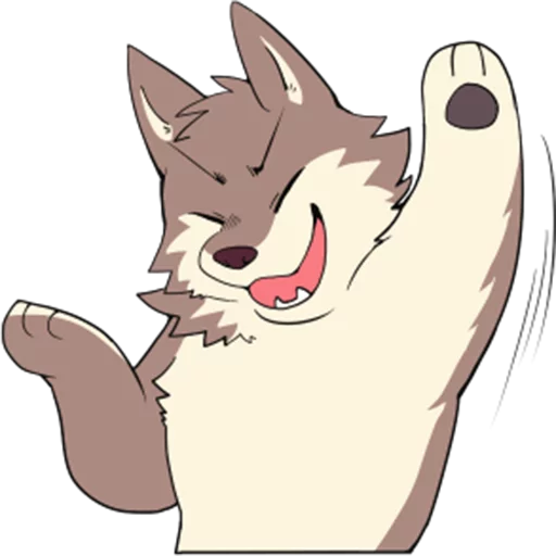 🐺 Стикер «Eastern Timber Wolf» для Telegram