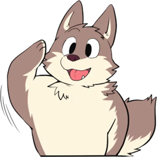 Стикерпак Eastern Timber Wolf для Telegram