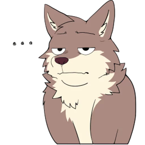 🙁 Стикер «Eastern Timber Wolf» для Telegram