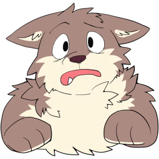 😩 Стикер «Eastern Timber Wolf» для Telegram